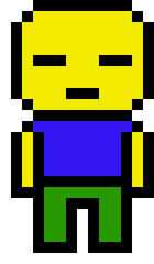 Roblox Noob Danganronpa Pixel Art Character Style Pixel Art Maker