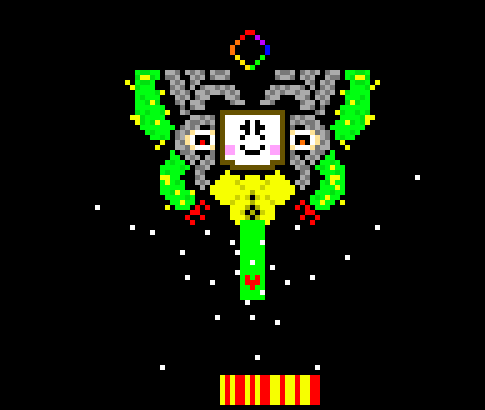 Underfell Omega Flowey Pixel Art Maker He tries to help frisk, and knows how humans act towards monsters. pixel art maker
