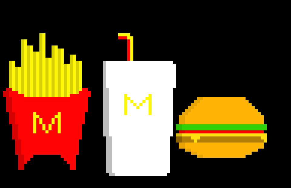 Mcdonalds Pixel Art Maker