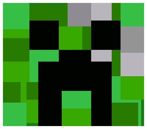 Creeper Face Pixel Art Maker If you like you can do two things, download the image to your computer or print it. pixel art maker