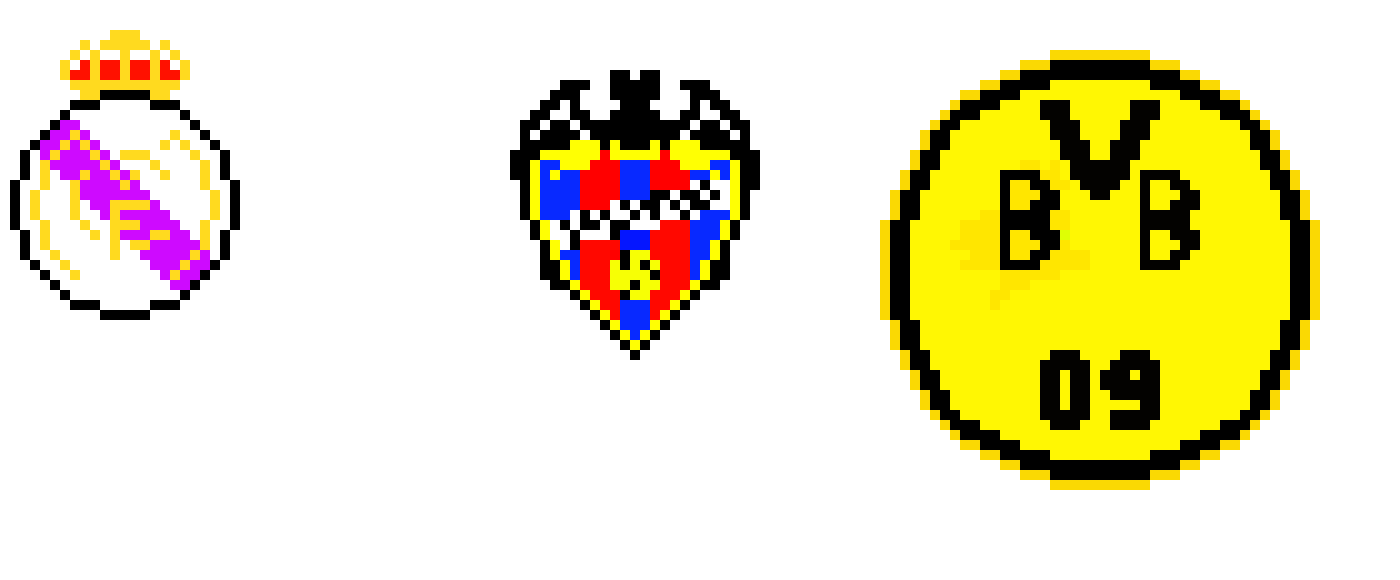 Football Logos Pixel Art Maker