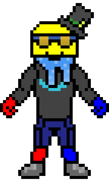 My Roblox Character Papyrus Style By Aplawesome Pixel Art Maker