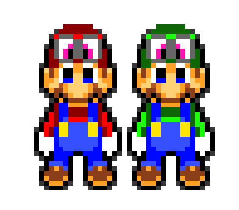 Super Mario Odyssey Pixel Bros Pixel Art Maker