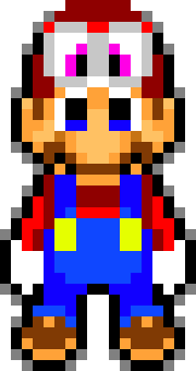 Mario Odyssey Pixel Art Maker
