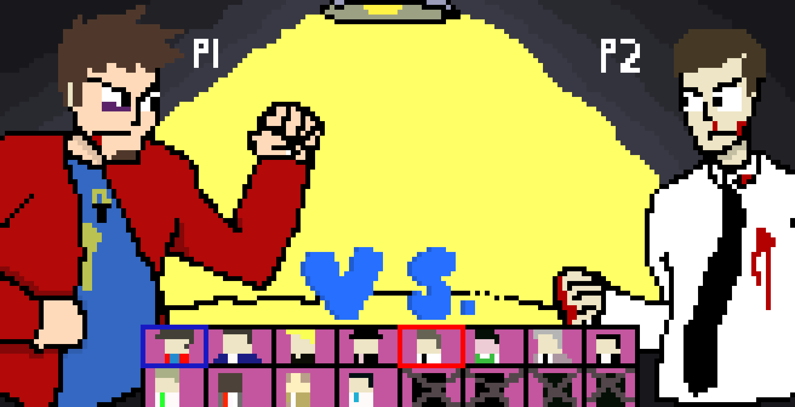 8 Bit Fight Club Pixel Art Maker