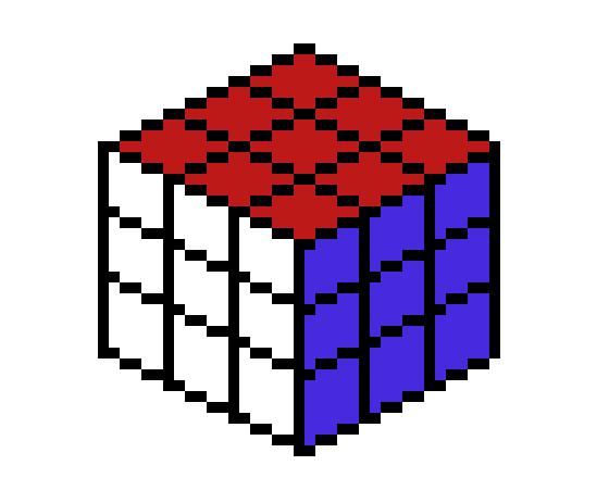 Rubiks Cube Pixel Art Maker