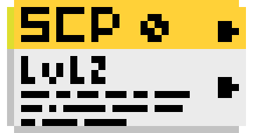 Scp Level 2 Key Card Pixel Art Maker