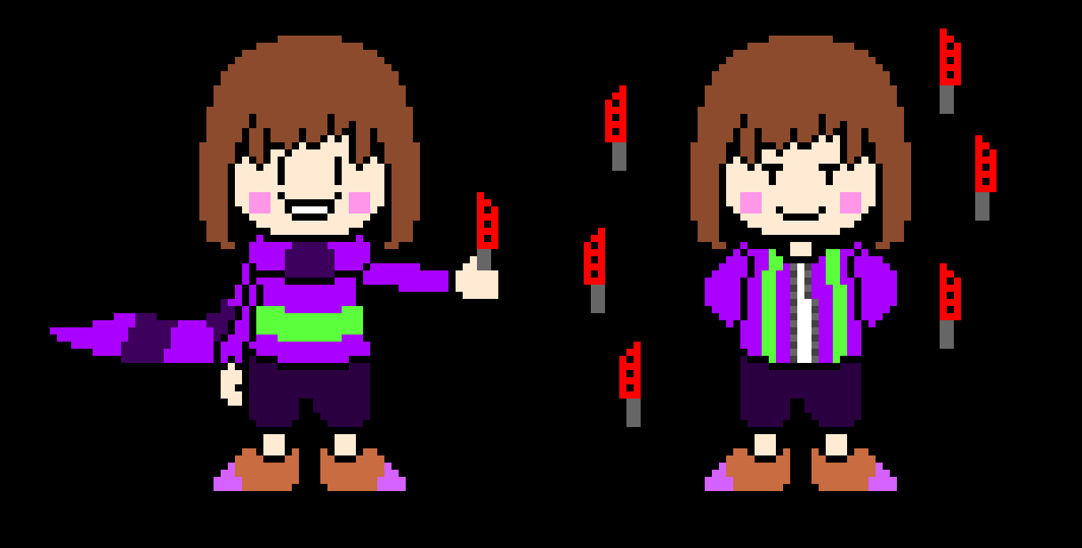 Story Void Chara And Storyswap Void Chara Pixel Art Maker