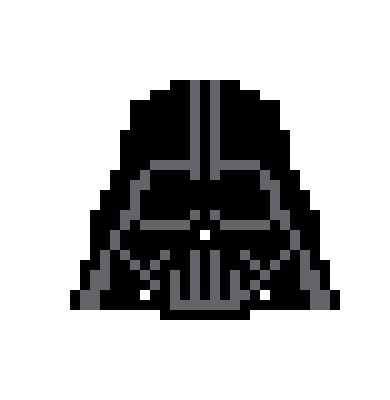 Darth Vader Pixel Pixel Art Maker