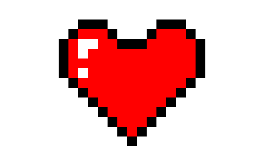 minecraft heart | Pixel Art Maker