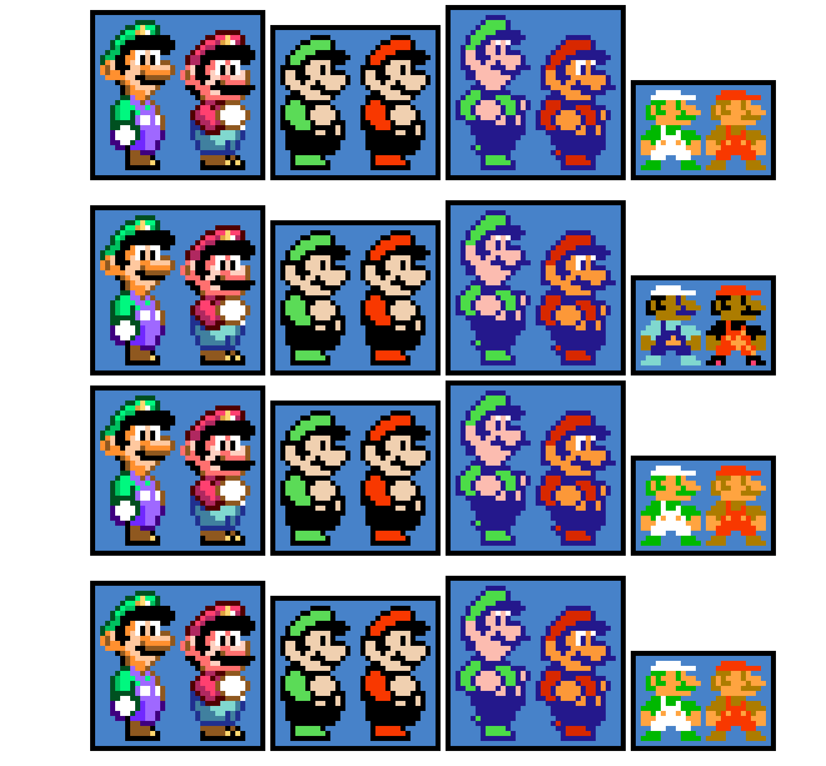 Pixel Art Mario Bros 2
