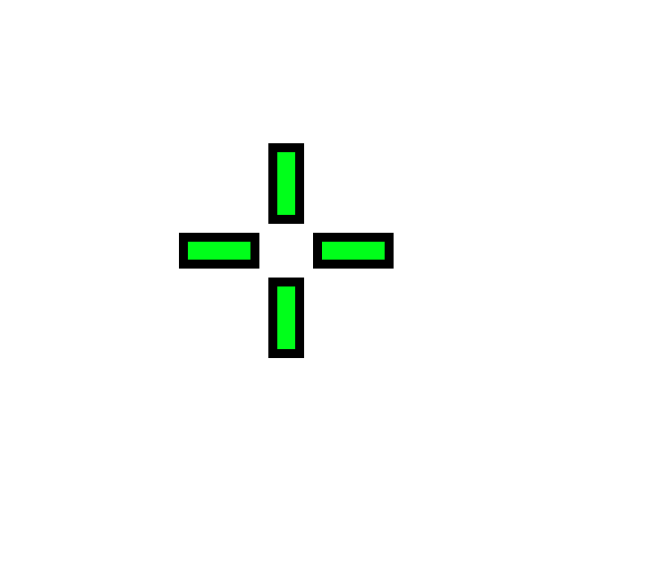 Green Dot Crosshair Png - PNG Image Collection
