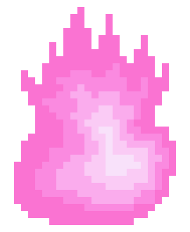 pink flame | Pixel Art Maker