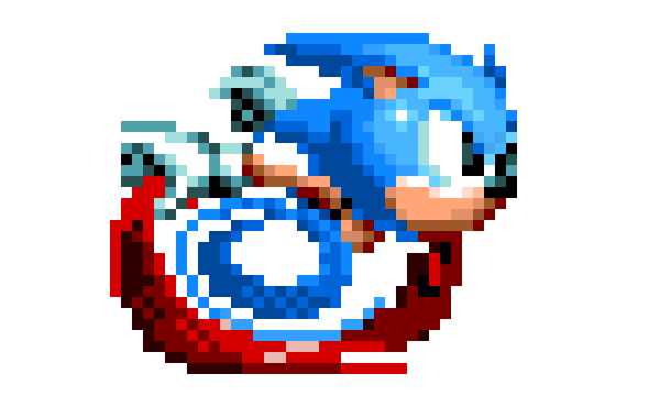 Sonic Running Pixel Art Maker 4118 | Hot Sex Picture