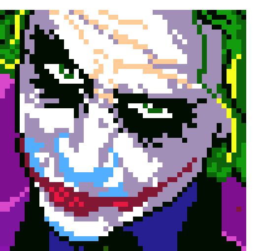 joker | Pixel Art Maker